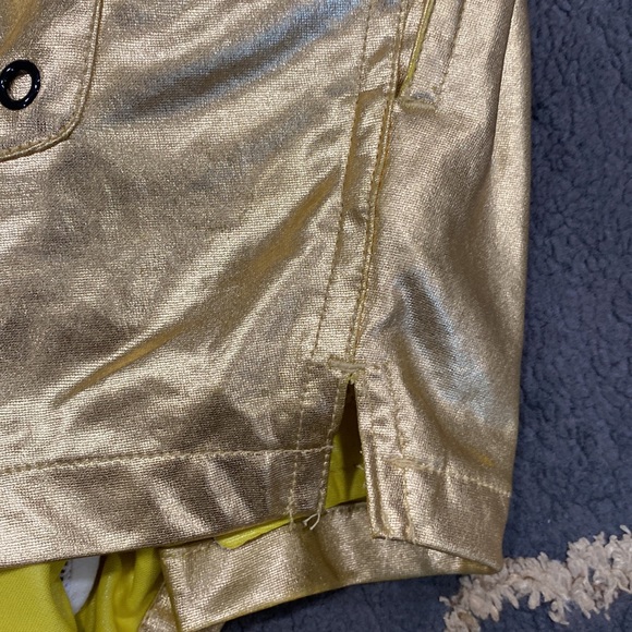 ASOS Gold Swim Shorts Size XL - Picture 5 of 8